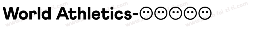 World Athletics字体转换